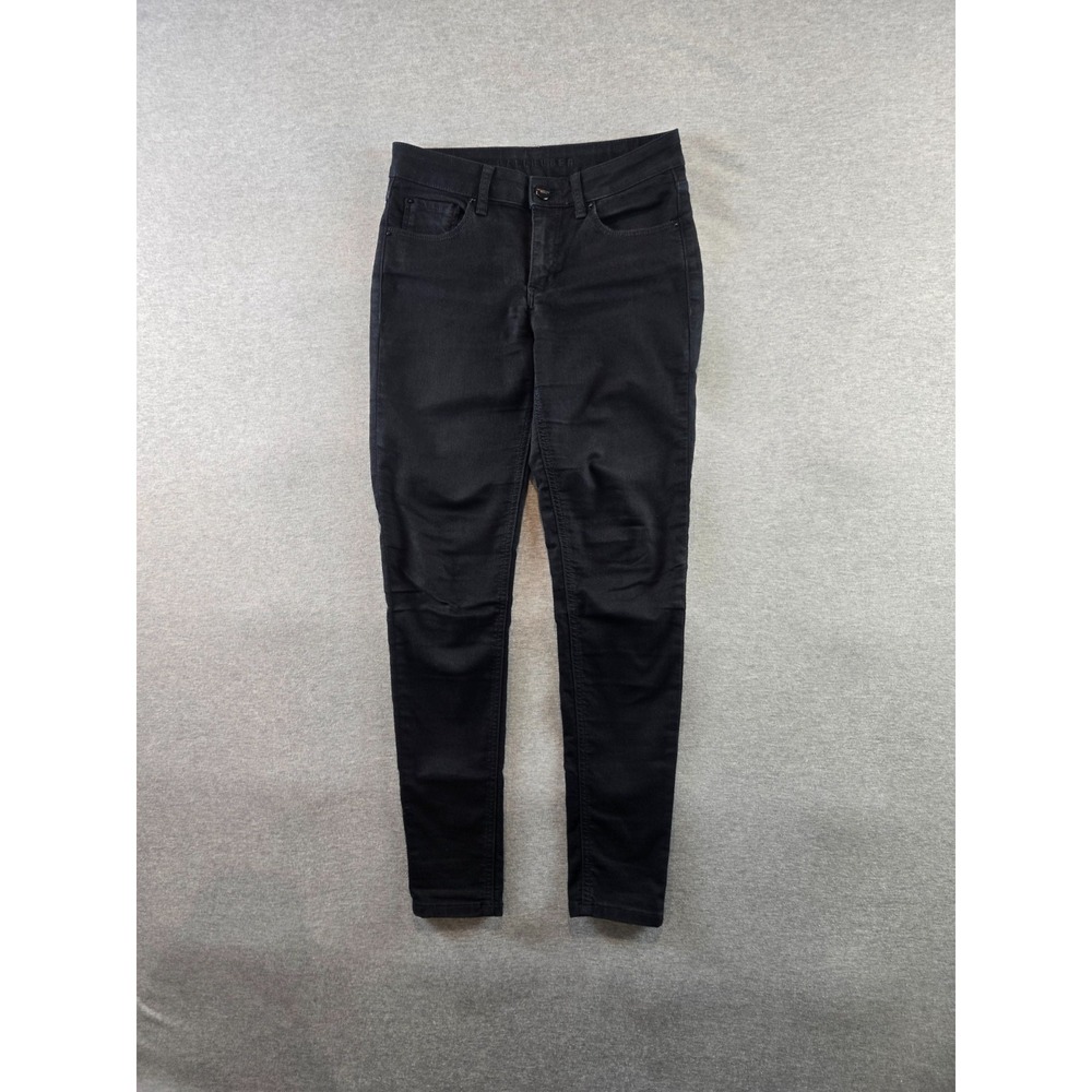 Hallhuber Denim Jeans Womens 34 (28x28)‎ Black Harlow Skinny Stretch Pockets